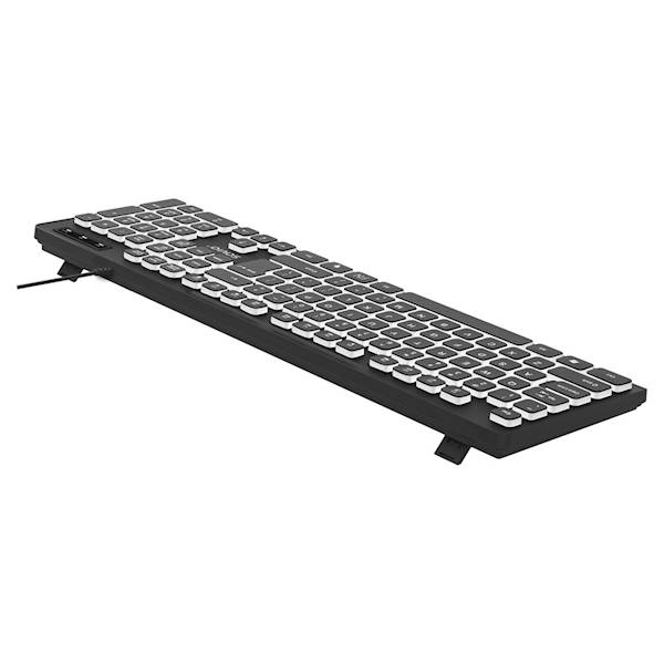 SAVIO KLAWIATURA PRZEWODOWA PODŚWIETLANA LED KB-04