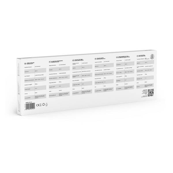 SAVIO KLAWIATURA PRZEWODOWA PODŚWIETLANA LED KB-04