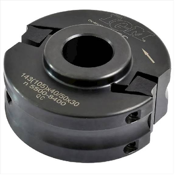 Głowica Uniwersalna MEC D=100 B=40-50 d=30 ALU IGM