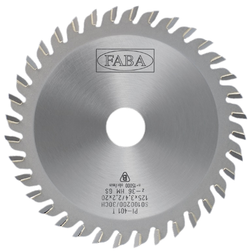 PIŁA D=125 B=3,4 b=2,2 d=20 z=36 GS FABA (PI-401S)