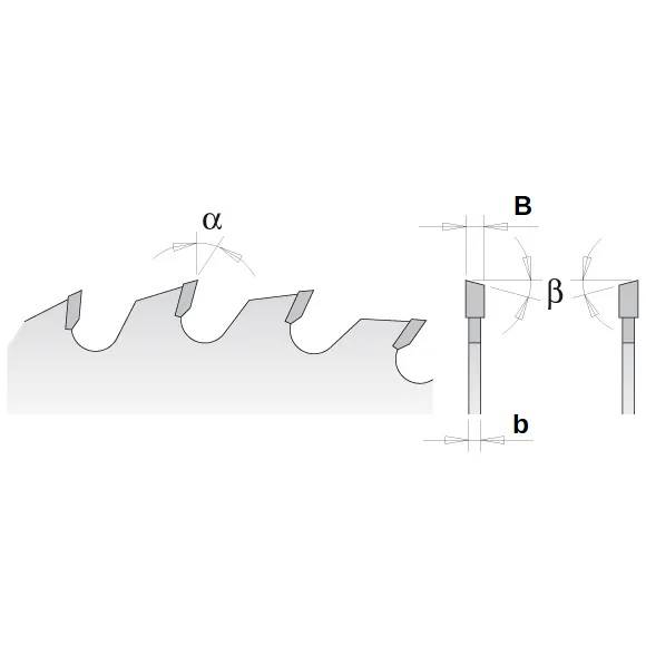 PIŁA D=125 B=3,4 b=2,2 d=30 z=36 GS FABA (PI-401)
