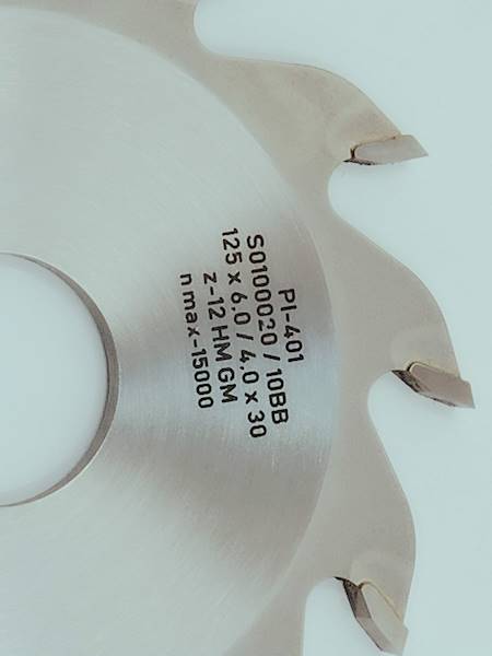PIŁA D=125 B=6,0 b=4,0 d=30 z=12 GM FABA (PI-401)