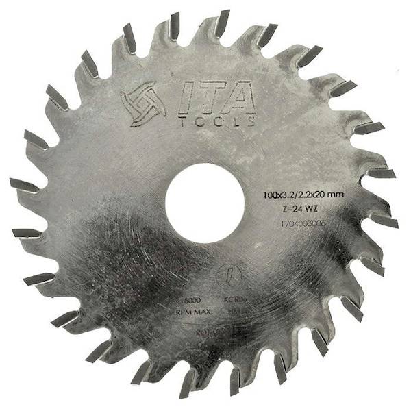 PIŁA D=100 B=3,2 b=2,2 d=20 z=24 GS ITA
