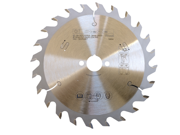 PIŁA D=160 B=2,2 b=1,6 d=20 z=24 WS Stehle
