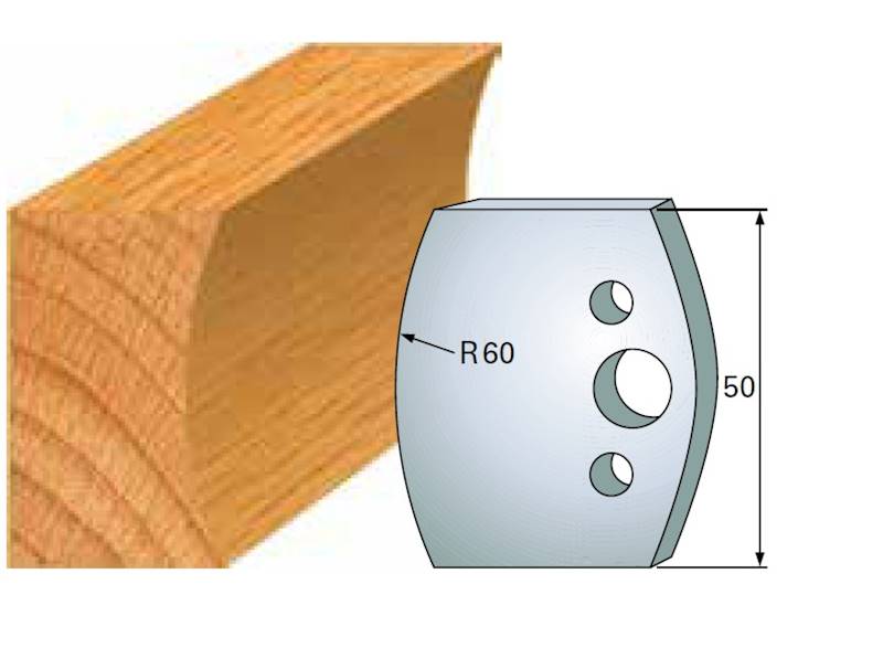 Nóż profilowy nr 574 H=50 B=4 SP