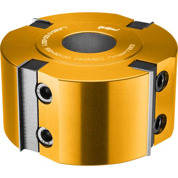 Głowica prosta AL. D=100 B=50 d=30 z=4 HM Globus