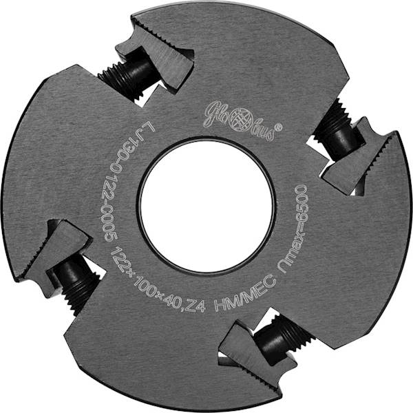 Głowica GP-01 D=122 B=230 d=40 z=4 (korpus)