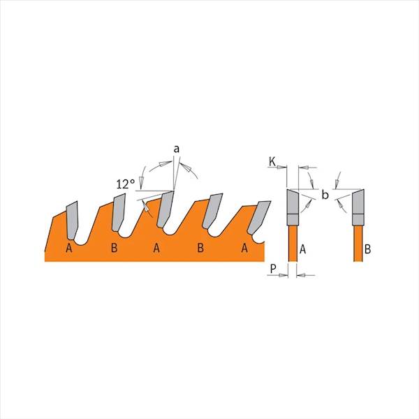 PIŁA D=168 B=1,8 b=1,2 d=20 z=42 GS CMT