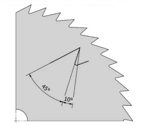 Piła zwykła D=450 B=3,2 d=30 z=60 RO PZ-110 Walter