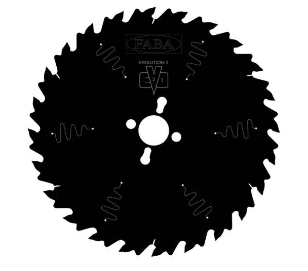 PIŁA D=355 B=3,6 b=2,5 d=30 z=32 GS Faba PI-508V 