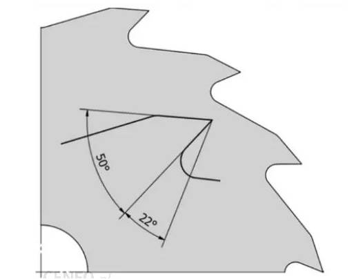 Piła zwykła D=300 B=2,8 d=30 z=36 RO PZ-010 Walter