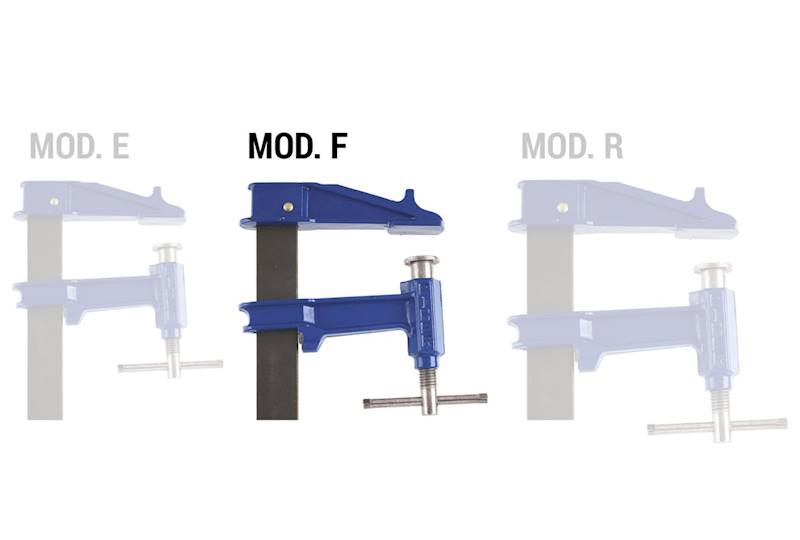 Ścisk stolarski tłokowy Piher M-100cmx12cm 900 kg 