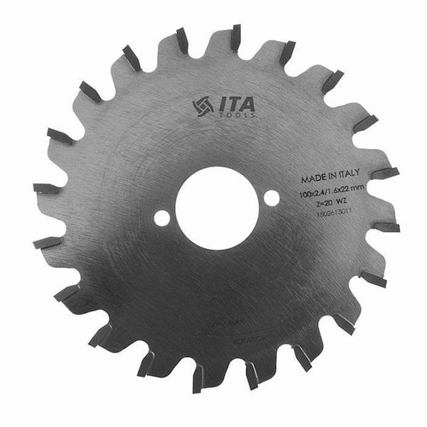 PIŁA D=100 B=2,4 b=1,6 d=22 z=20 GS -6 Hebrock