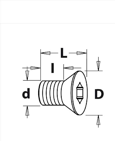 ŚrubaTBPTI M2,5x3,2x6 D=3,5 F099-12501