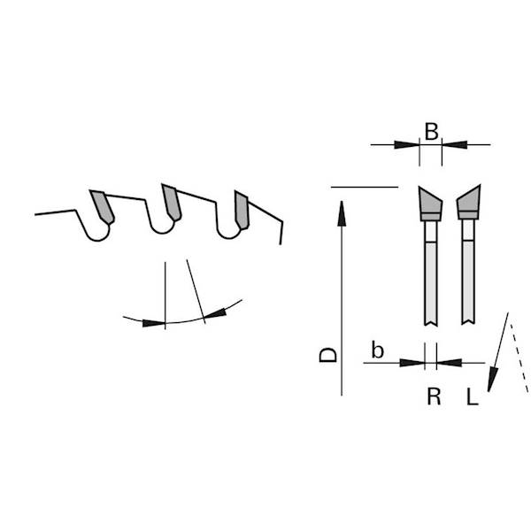 PIŁA D=110 B=3,6 b=2,6 d=22 z=20 L 