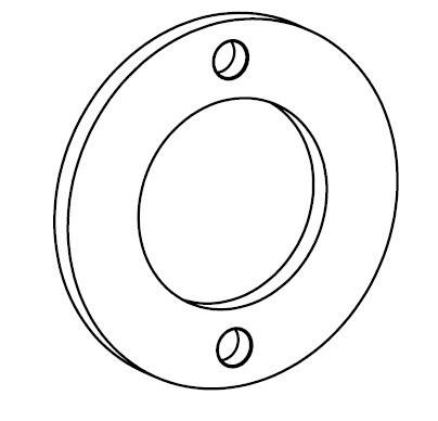 Pierścień dystansowy z otw. D=60 D1=45 d=30 B=0,1