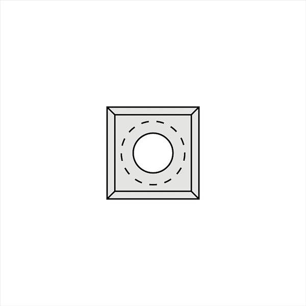 Płytka HM L=13,6 H=13,6 B=2 1ot. 4ostrz. HC35