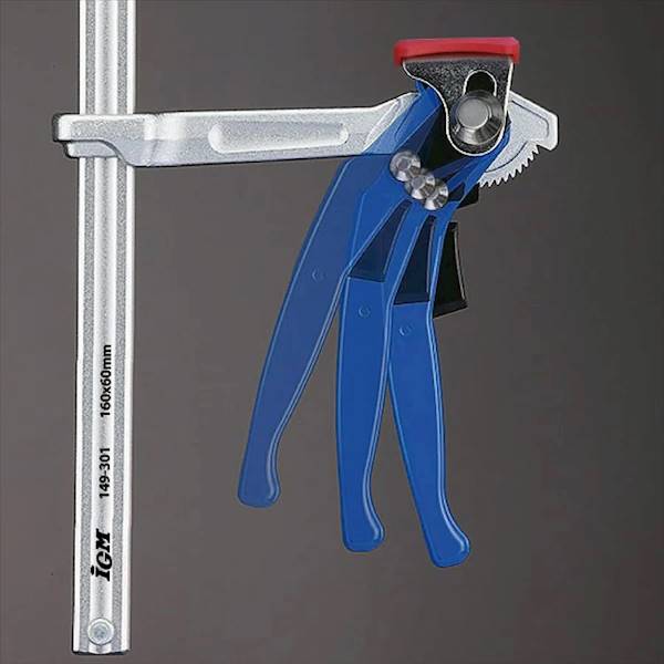 IGM Szybkomocujący ścisk dźwigniowy 120x60mm