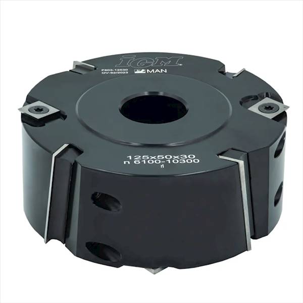 Głowica MAN D=125 Lc=50 d=30 Z4SK V4 ALU