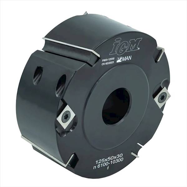 Głowica MAN D=125 Lc=50 d=30 Z4SK V4 ALU