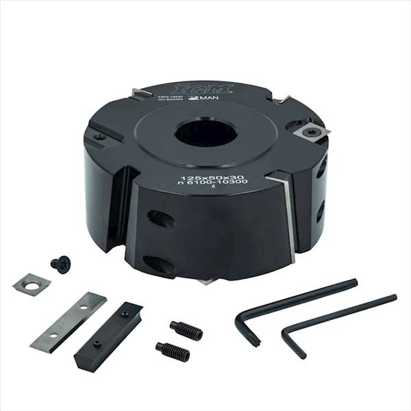 Głowica MAN D=125 Lc=50 d=30 Z4SK V4 ALU