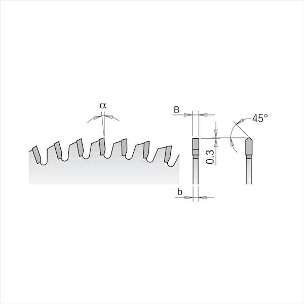 PIŁA D=160 B=1,8 b=1,2 d=20 z=52 GA Freud HPL