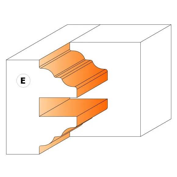 Płytka do głowicy 694.015.30 para E2 40x24,5x2