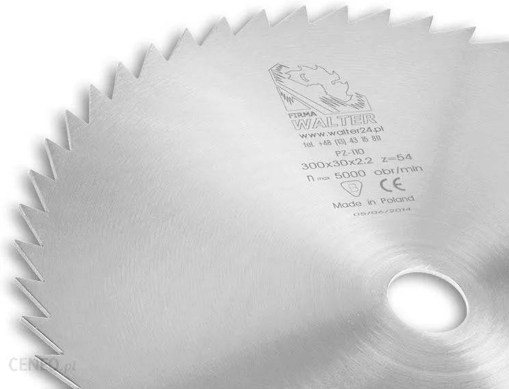 Piła zwykła D=600 B=4,1 d=30 z=60 RO PZ-110 Walter