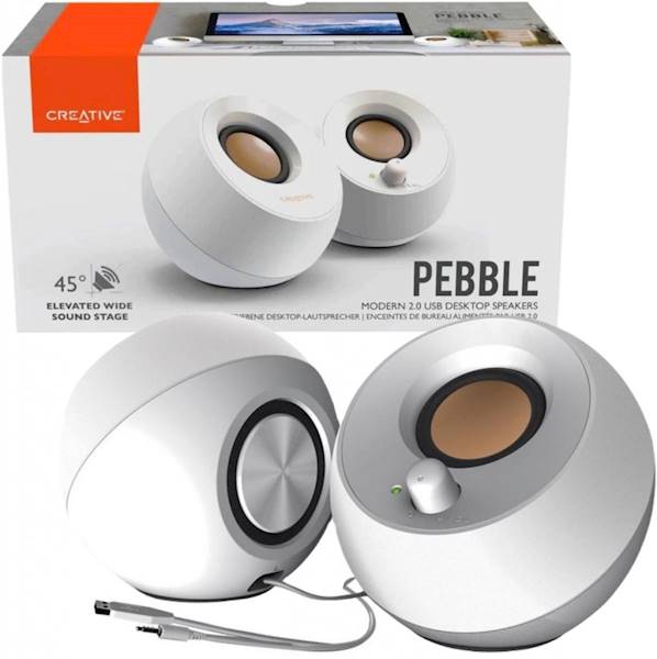 Creative Pebble 2.0 USB Białe
