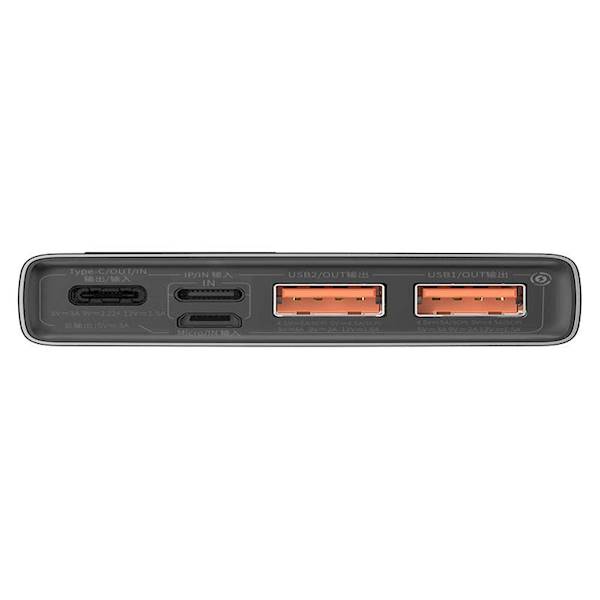 Baseus Adaman Metal 10000mAh 22.5W czarny