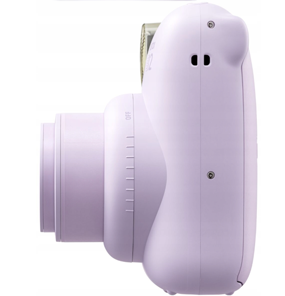 Aparat Instax Mini 12 fioletowy  | Auto | Flash | Selfie | Makro |  bez pakietu 10 klatek filmu