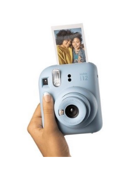 Aparat Instax Mini 12 fioletowy  | Auto | Flash | Selfie | Makro |  bez pakietu 10 klatek filmu