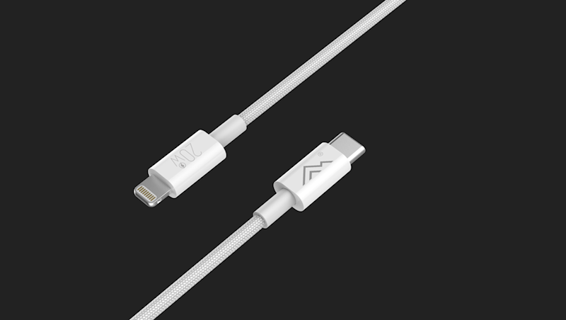Kabel typ C -USB lighting 1m 20W MT126