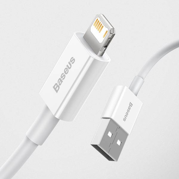 Kabel  USB do iP 1,5 m 2,4A Biały