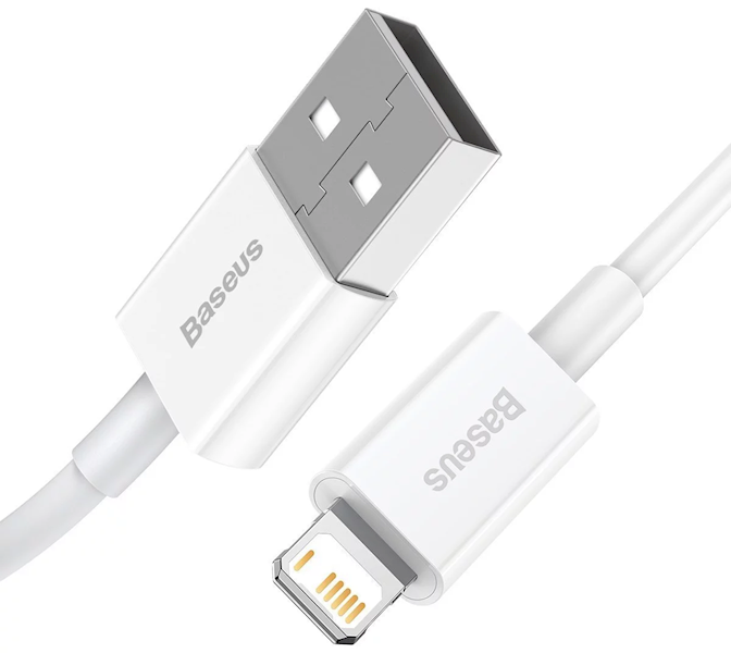 Kabel  USB do iP 1,5 m 2,4A Biały