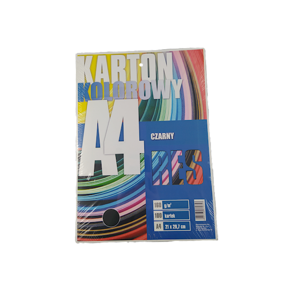 Papier A4/160  100k RES czarny
