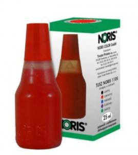Tusz do pieczątek Noris 25ml czerwony