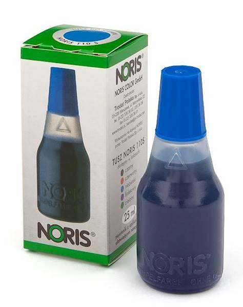 Tusz do pieczątek Noris 25ml niebieski
