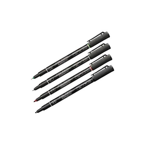 Foliopis marker CD DVD Rystor FM 1,0mm CZERWONY