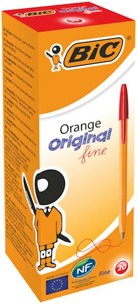 Długopis BIC Orange czerwony