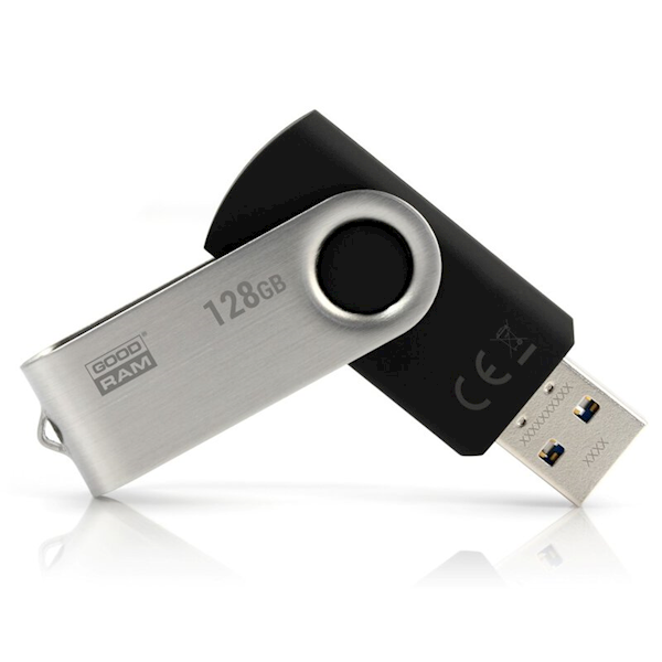 GOODRAM FLASHDRIVE 128GB USB 3.0 TWISTER Black