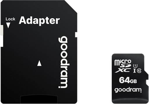 Karty pamięci GoodRam M1AA-0640R12 (64GB; Class 10