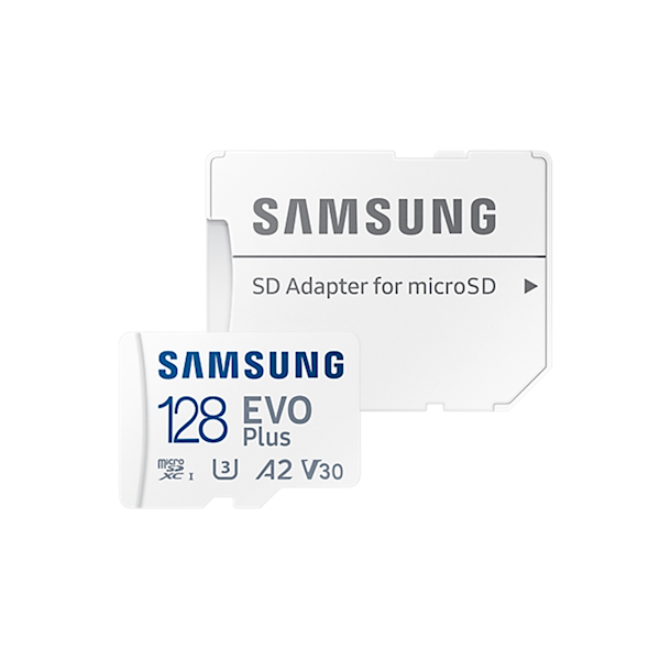 Samsung 128GB microSDXC EVO Plus odczyt  130MB