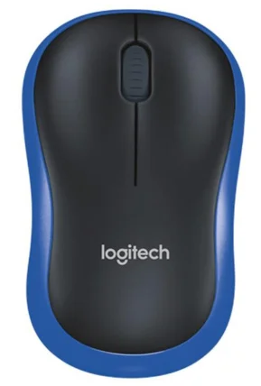 Myszka Logitech M185 bezp. niebieska