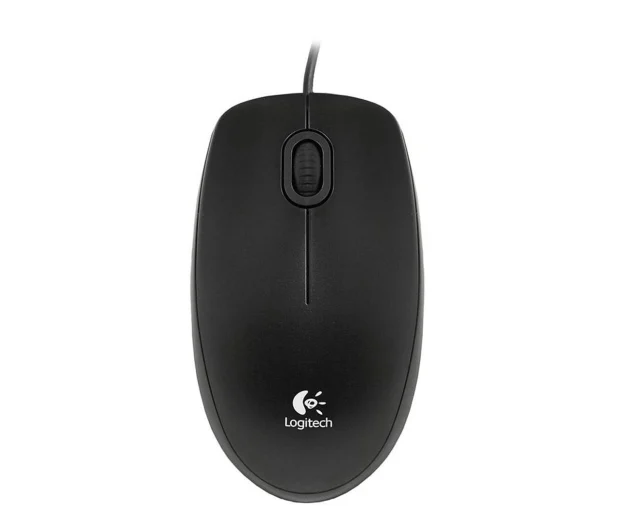 MYSZ LOGITECH OPTICAL B100 USB OEM CZARNA