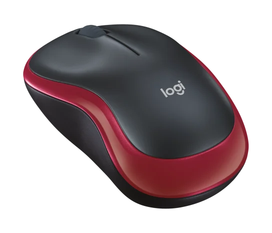 Myszka Logitech M185 bezp. czerwona