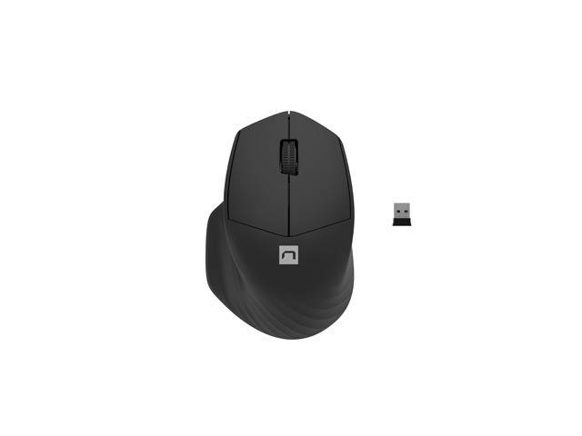 NATEC MYSZ BEZPRZEWODOWA SISKIN 2 1600DPI CZARNA BLUETOOTH 5.0 + 2.4GHZ NMY-1970