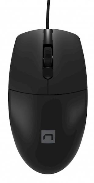 NATEC MYSZ RUFF PLUS 1200DPI CZARNA