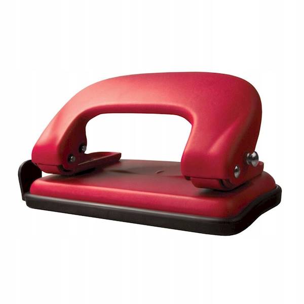 Dziurkacz 10k Tetis czerwony TT-GD008-AC