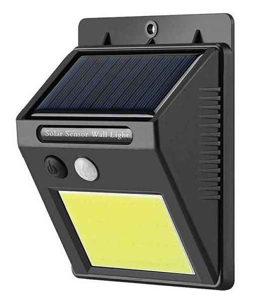 Lampa solarna LTC COB 5 W, 1000 lm, czujnik ruchu 